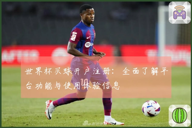 世界杯买球开户注册:全面了解平台功能与使用体验信息